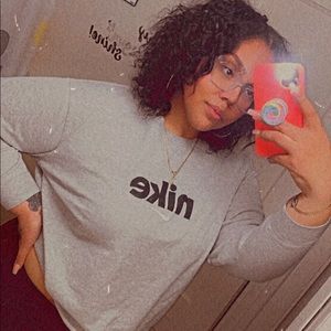 Nike grey hoodie